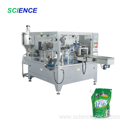 Laundry Detergent Pouch Filling Sealing Machine